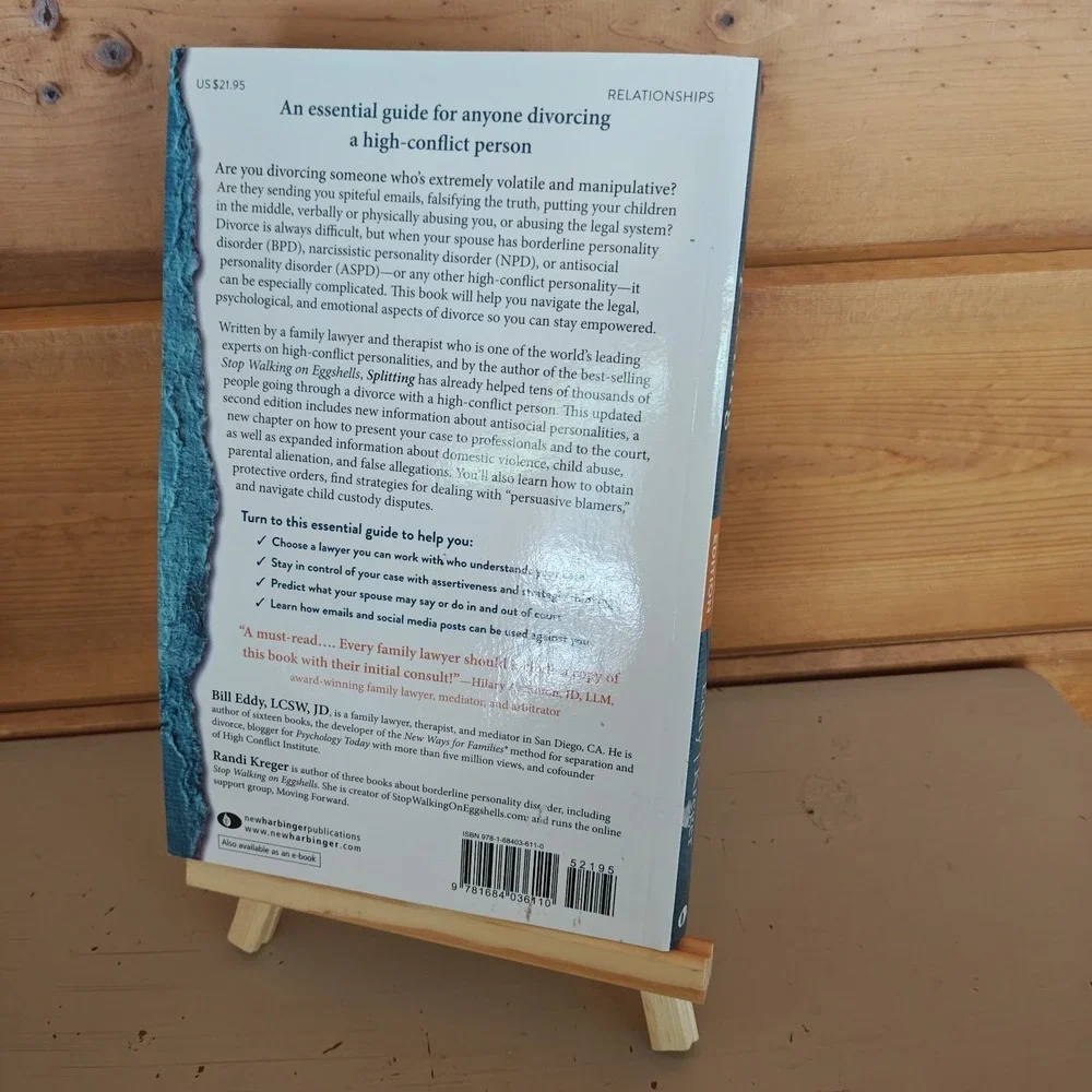 Splitting: Protecting Yourself While Divorcing Someone with Bor... 9781684036110